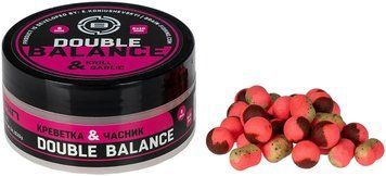 Бойли Brain Double Balance Krill & Garlic (креветка + часник) 08+06х10mm 18588145 фото